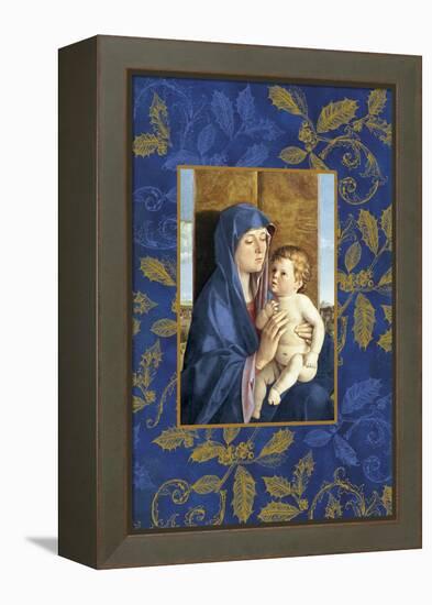 mary and jesus-Maria Trad-Framed Premier Image Canvas