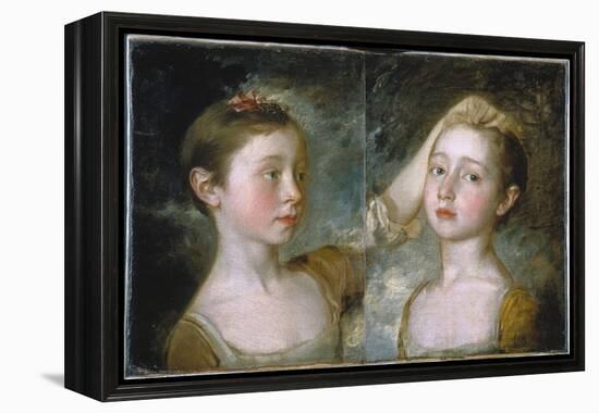 Mary and Margaret Gainsborough-Thomas Gainsborough-Framed Premier Image Canvas