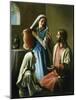 Mary and Martha-David Lindsley-Mounted Giclee Print