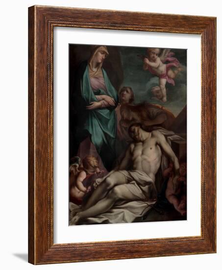 Mary and the Dead Christ-Antonio Balestra-Framed Giclee Print