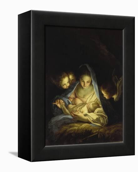 Mary and the Infant Christ-Carlo Maratti-Framed Premier Image Canvas