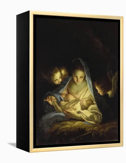 Mary and the Infant Christ-Carlo Maratti-Framed Premier Image Canvas