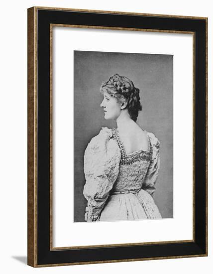 Mary Anderson, American Actress, 1887-Ernest Barraud-Framed Giclee Print