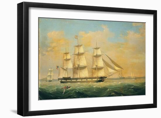 Mary Ann, 1846-Fitz Henry Lane-Framed Giclee Print