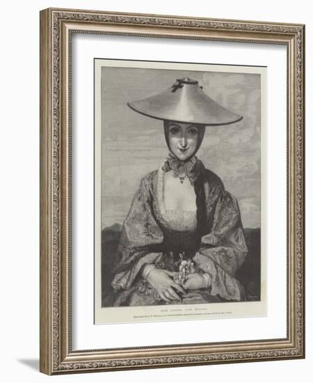 Mary Augusta, Lady Holland-George Frederick Watts-Framed Giclee Print