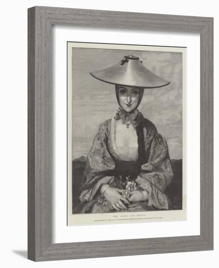 Mary Augusta, Lady Holland-George Frederick Watts-Framed Giclee Print