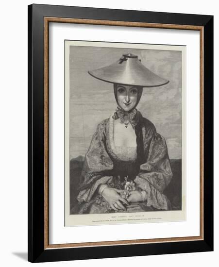 Mary Augusta, Lady Holland-George Frederick Watts-Framed Giclee Print