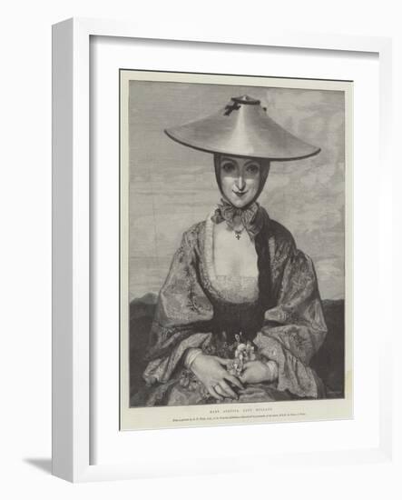 Mary Augusta, Lady Holland-George Frederick Watts-Framed Giclee Print