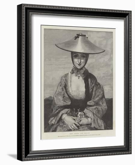 Mary Augusta, Lady Holland-George Frederick Watts-Framed Giclee Print