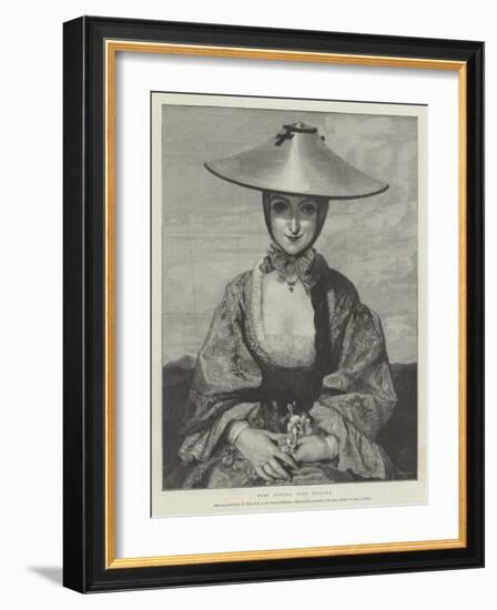 Mary Augusta, Lady Holland-George Frederick Watts-Framed Giclee Print