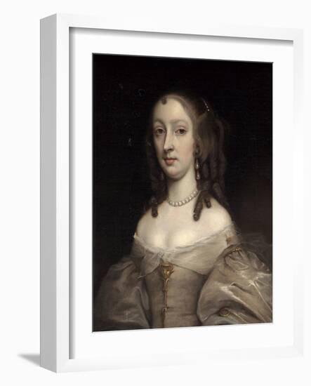 Mary Bagot, Countess of Dorset, C.1670-John Michael Wright-Framed Giclee Print