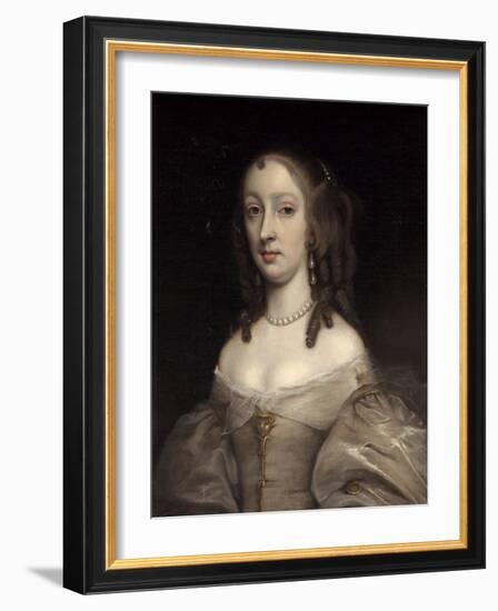Mary Bagot, Countess of Dorset, C.1670-John Michael Wright-Framed Giclee Print