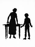 Dunderpate and His Mother with the Ironing-Mary Baker-Art Print