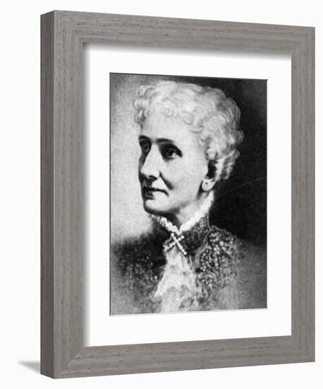 Mary Baker Eddy, American Founder of the Church of Christ, Scientist-null-Framed Giclee Print