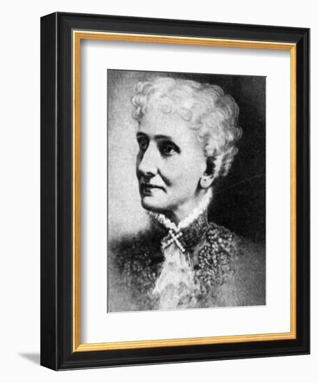 Mary Baker Eddy, American Founder of the Church of Christ, Scientist-null-Framed Giclee Print