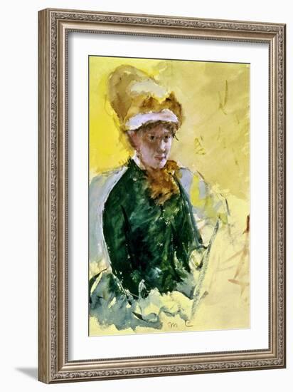 Mary Cassatt (1845-1926)-Mary Cassatt-Framed Giclee Print