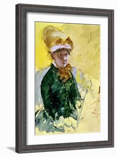 Mary Cassatt (1845-1926)-Mary Cassatt-Framed Giclee Print