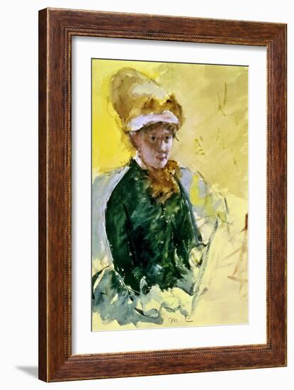 Mary Cassatt (1845-1926)-Mary Cassatt-Framed Giclee Print