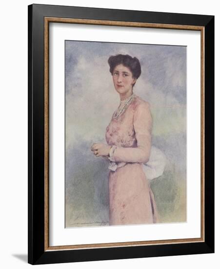 Mary Curzon Baroness of Kedleston-Mortimer Ludington Menpes-Framed Giclee Print