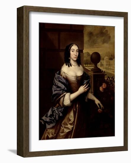 Mary, Duchess of Buckingham-John Michael Wright-Framed Giclee Print