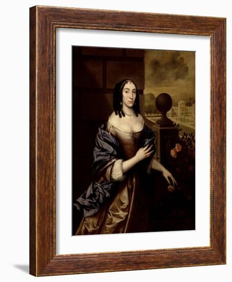 Mary, Duchess of Buckingham-John Michael Wright-Framed Giclee Print