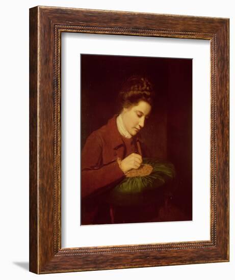 Mary, Duchess of Richmond (1740-96) 1764-67-Sir Joshua Reynolds-Framed Giclee Print