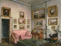 Col. Norcliffe's study at Langton Hall, c.1837-Mary Ellen Best-Framed Giclee Print