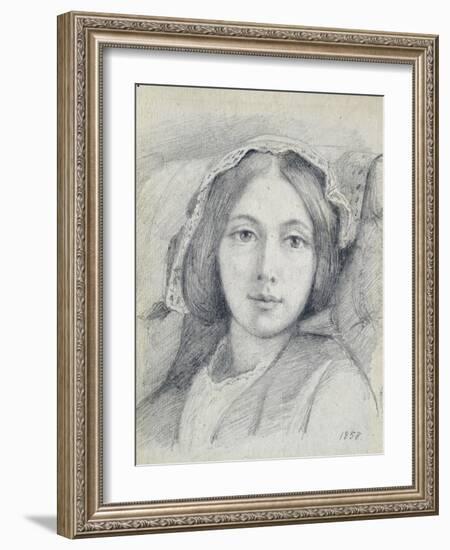 Mary Ellen Meredith, 1858-Henry Wallis-Framed Giclee Print