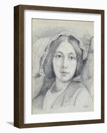 Mary Ellen Meredith, 1858-Henry Wallis-Framed Giclee Print