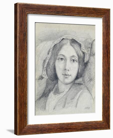 Mary Ellen Meredith, 1858-Henry Wallis-Framed Giclee Print