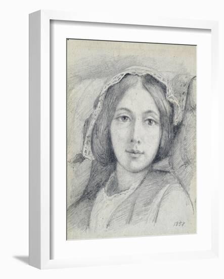 Mary Ellen Meredith, 1858-Henry Wallis-Framed Giclee Print