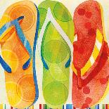 Summer Flip Flops-Mary Escobedo-Art Print