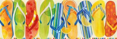 Summer Flip Flops-Mary Escobedo-Art Print