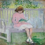 Girl Reading-Mary Ethel Hunter-Giclee Print