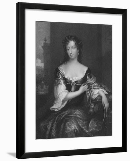 Mary, First Duchess of Devonshire-null-Framed Giclee Print