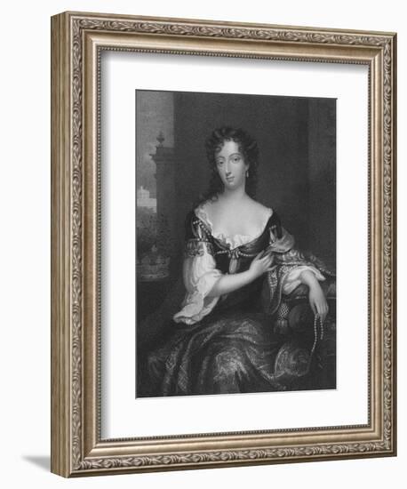 Mary, First Duchess of Devonshire-null-Framed Giclee Print