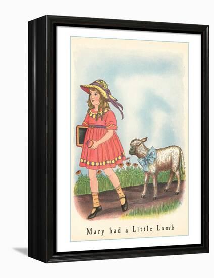 Mary had a Little Lamb-null-Framed Stretched Canvas