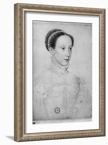 Mary I Stuart, Queen of Scots-Francois Clouet-Framed Giclee Print