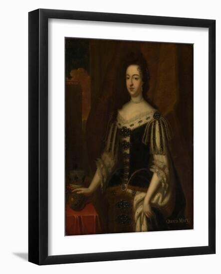 Mary II (1662-1694), Late 17Th Century (Oil on Canvas)-Godfrey Kneller-Framed Giclee Print