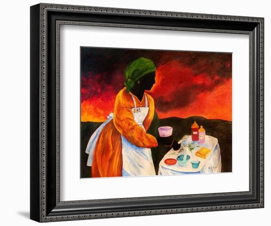 Mary Jane Seacole the Healer, 2009, (Acrylic on Canvas)-Patricia Brintle-Framed Giclee Print