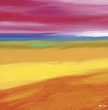 Magenta Horizon-Mary Johnston-Framed Giclee Print