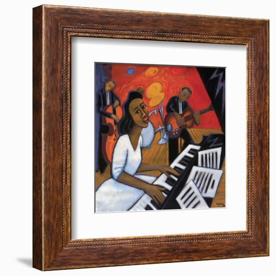 Mary Lou Williams-Marsha Hammel-Framed Art Print