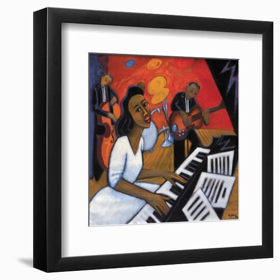 Mary Lou Williams-Marsha Hammel-Framed Art Print