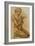 Mary Magdalen Contemplating the Crown of Thorns-Michelangelo Buonarroti-Framed Giclee Print