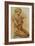 Mary Magdalen Contemplating the Crown of Thorns-Michelangelo Buonarroti-Framed Giclee Print