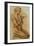 Mary Magdalen Contemplating the Crown of Thorns-Michelangelo Buonarroti-Framed Giclee Print