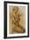 Mary Magdalen Contemplating the Crown of Thorns-Michelangelo Buonarroti-Framed Giclee Print