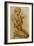 Mary Magdalen Contemplating the Crown of Thorns-Michelangelo Buonarroti-Framed Giclee Print