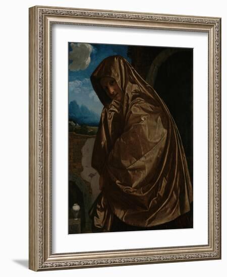 Mary Magdalene, 1530S-Giovanni Girolamo Savoldo-Framed Giclee Print