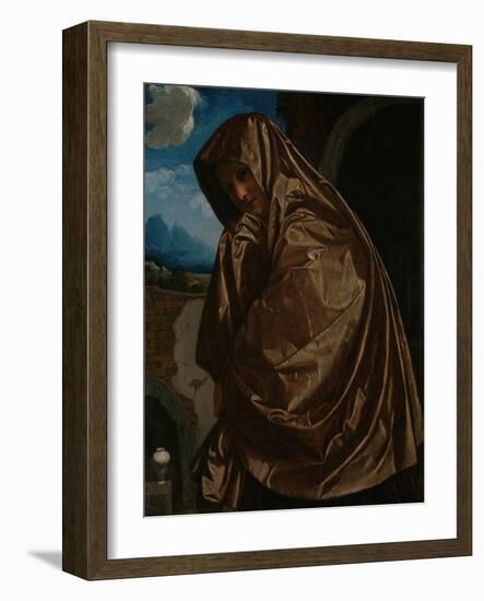 Mary Magdalene, 1530S-Giovanni Girolamo Savoldo-Framed Giclee Print